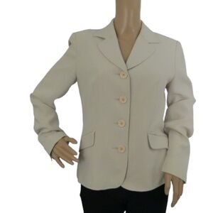 Louben Cream Blazer